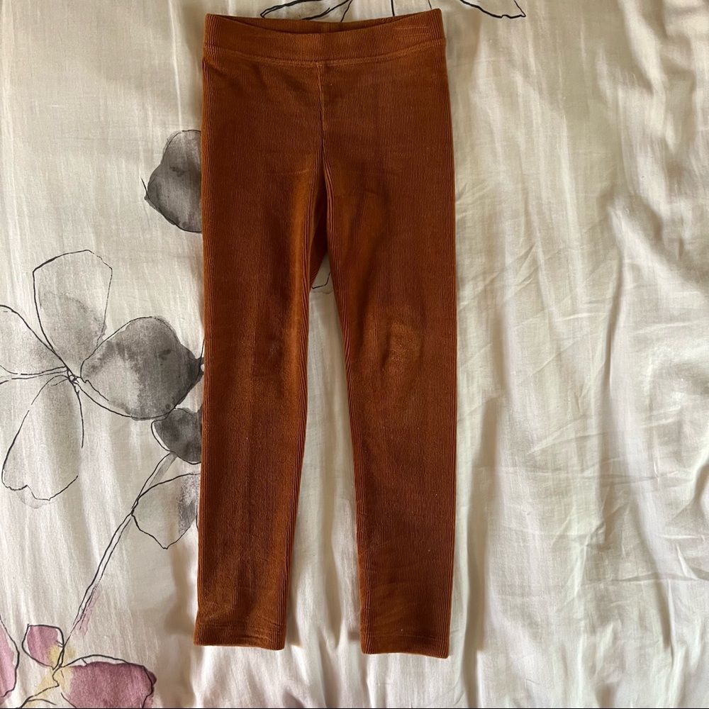 J.Crew cord girls leggings sz 6
